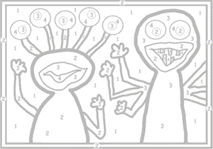 Chew-By-Numbers Gum Art Kit